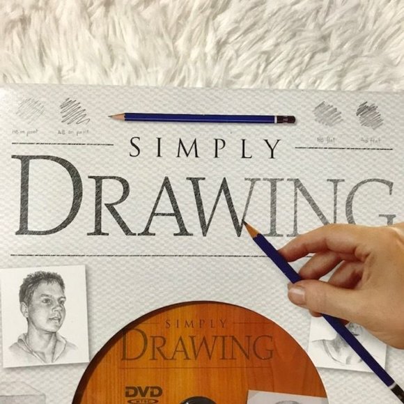 NWOT Simply Drawing Book DVD Class & Graphite Drawing Pencils Set - Picture 4 of 15